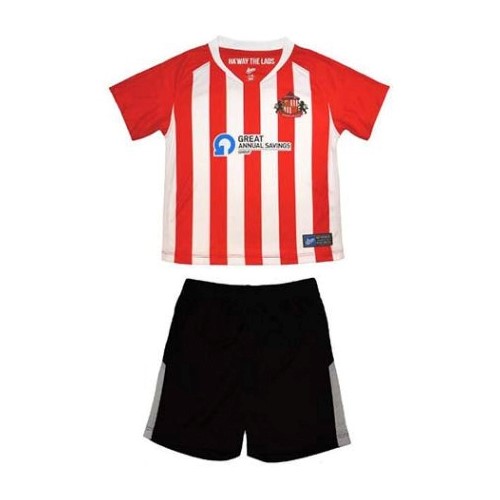 Camiseta Sunderland 1ª Kit Niños 2020 2021 Rojo